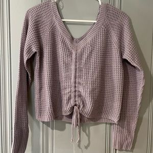Crop top sweater